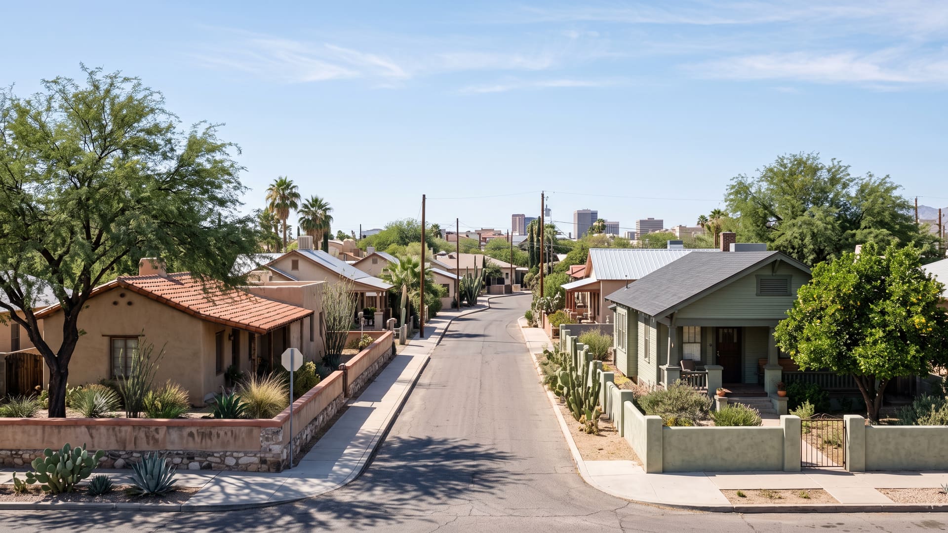 Barrio San Antonio, Tucson, AZ — Urban neighborhood with TUSD schools. Avg. sale price $310,000.
