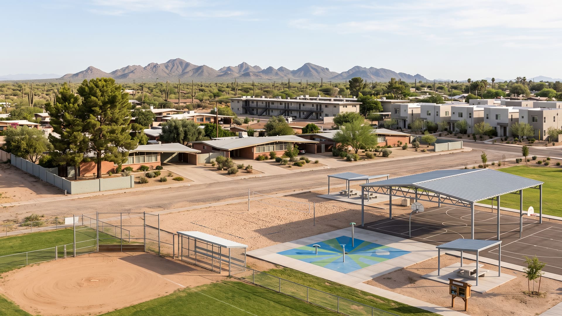 Broadway Pantano East, Tucson, AZ — Affordable neighborhood with Tucson Unified School District schools. Avg. sale price $258,000.