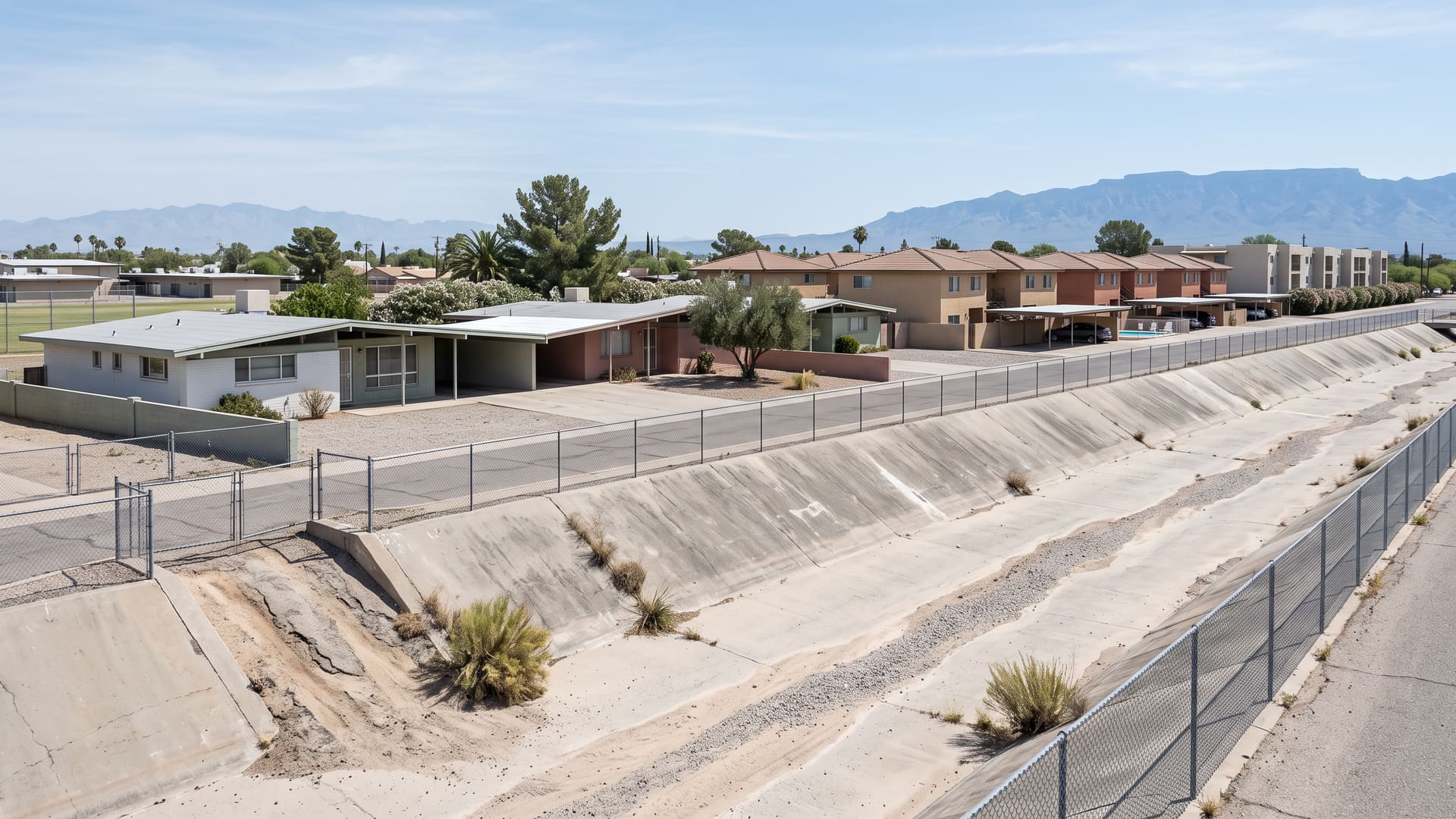 Carriage Park, Tucson, AZ — Affordable neighborhood with TUSD (Bloom & Henry Elementary, Magee Middle, Sahuaro High) schools. Avg. sale price $299,000.