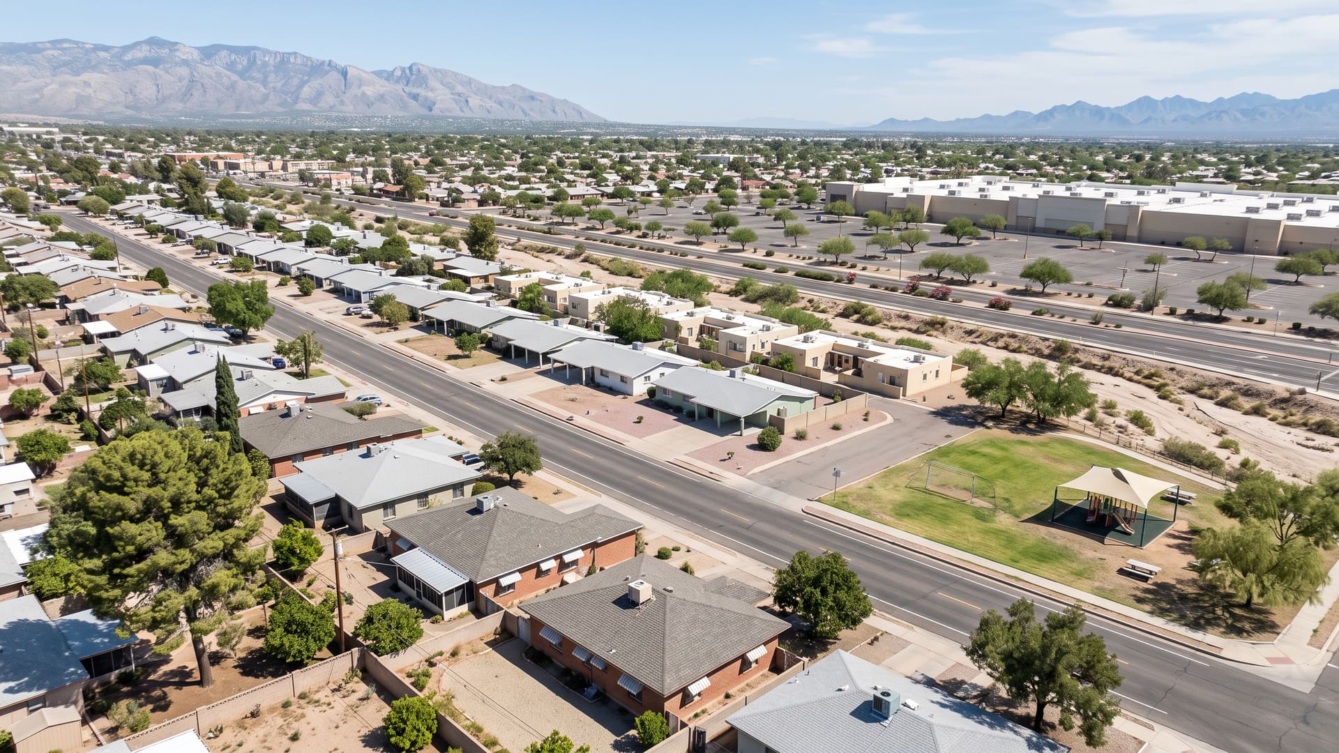 Colonia Del Valle, Tucson, AZ — Suburban neighborhood with TUSD (Kellond Elementary, Vail Middle, Rincon High) schools. Avg. sale price $335,000.