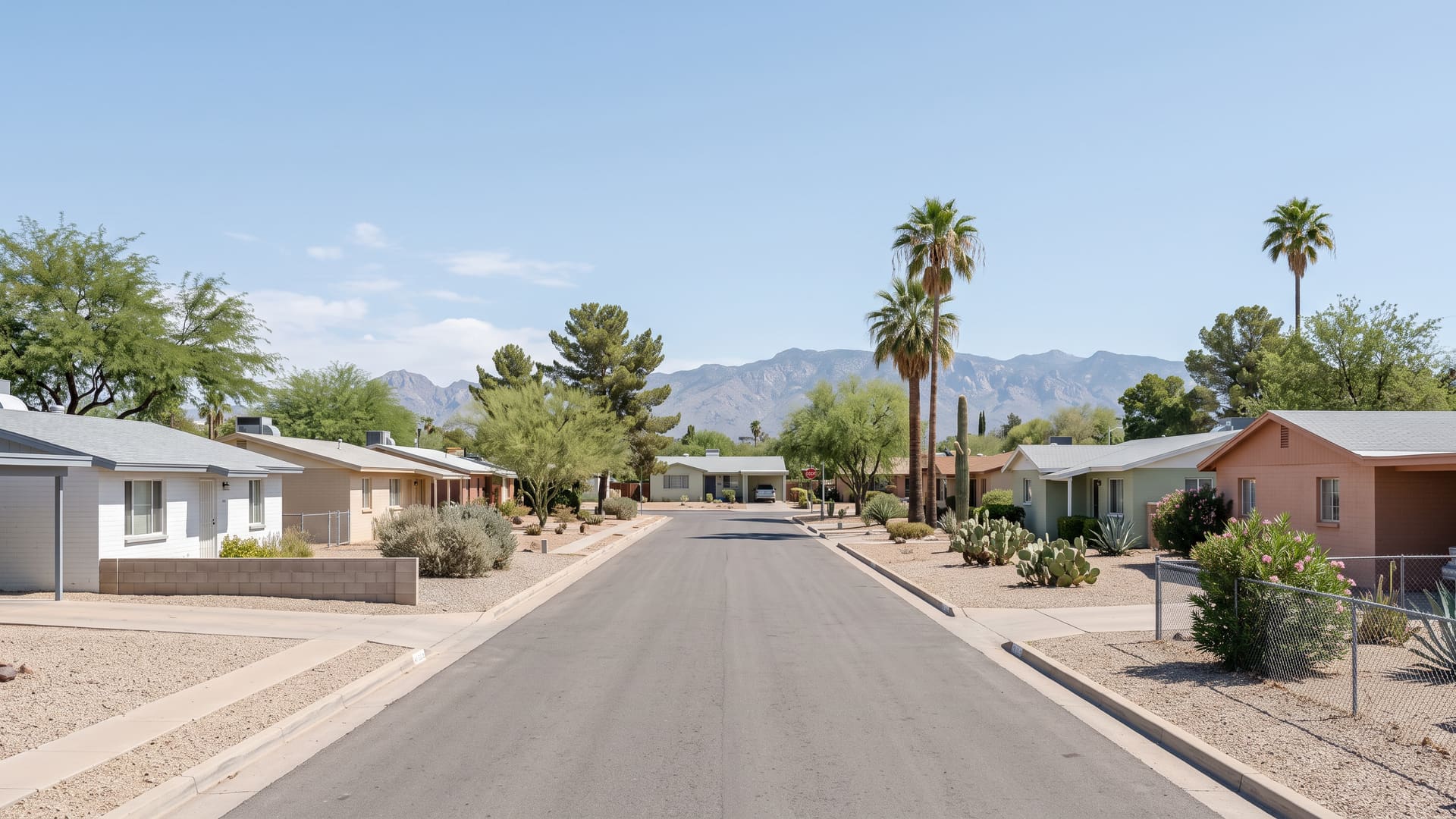 Desert Aire-Loma Linda, Tucson, AZ — Suburban neighborhood with TUSD (Bonillas Elementary, Vail Middle, Rincon High) schools. Avg. sale price $342,721.