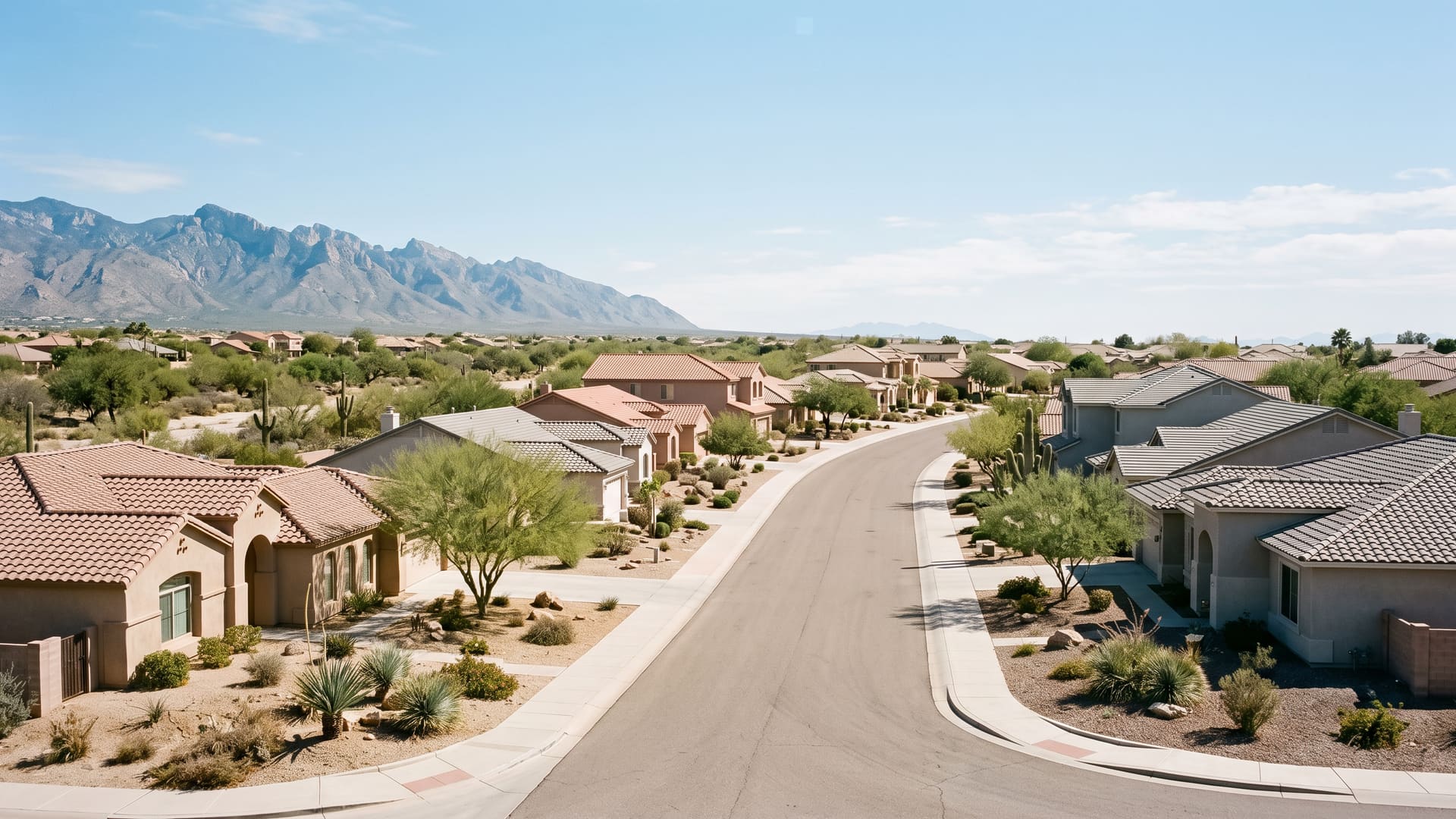 Desert Vista, Oro Valley, AZ — Suburban neighborhood with Amphitheater USD (Wilson K-8, Ironwood Ridge High) schools. Avg. sale price $683,000.