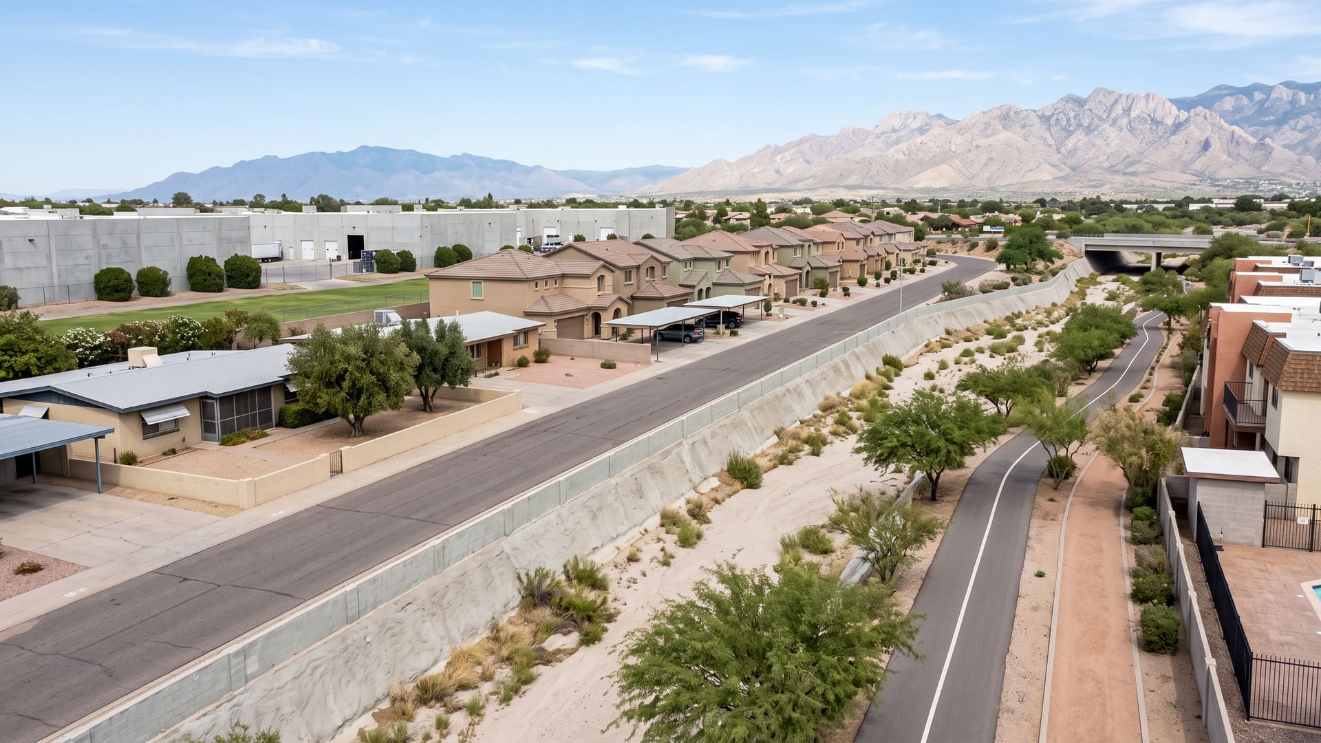 Dietz, Tucson, AZ — Affordable neighborhood with Tucson Unified School District schools. Avg. sale price $274,000.