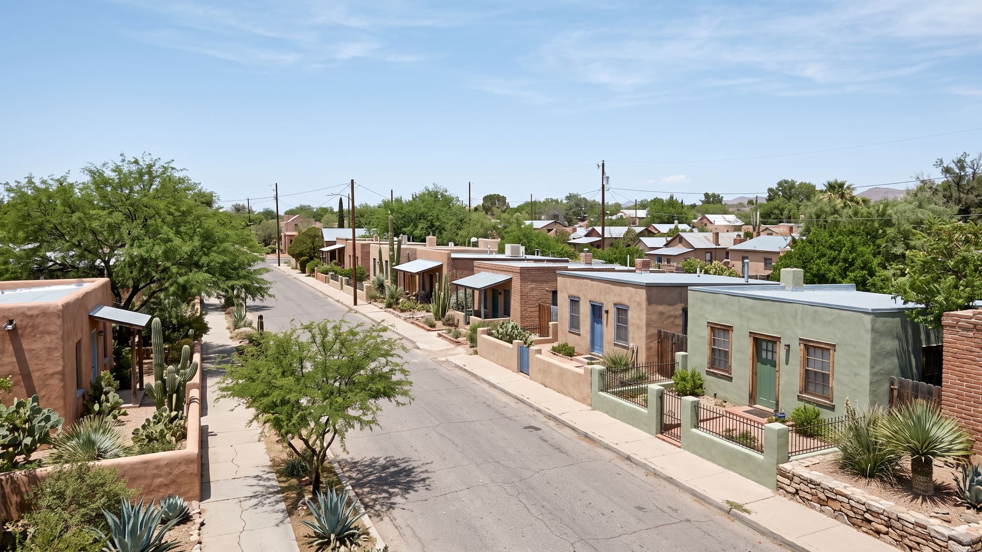 Dunbar/Spring, Tucson, AZ — Urban neighborhood with TUSD (Davis Bilingual Magnet, Roskruge K-8 Magnet, Tucson High Magnet) schools. Avg. sale price $405,000.
