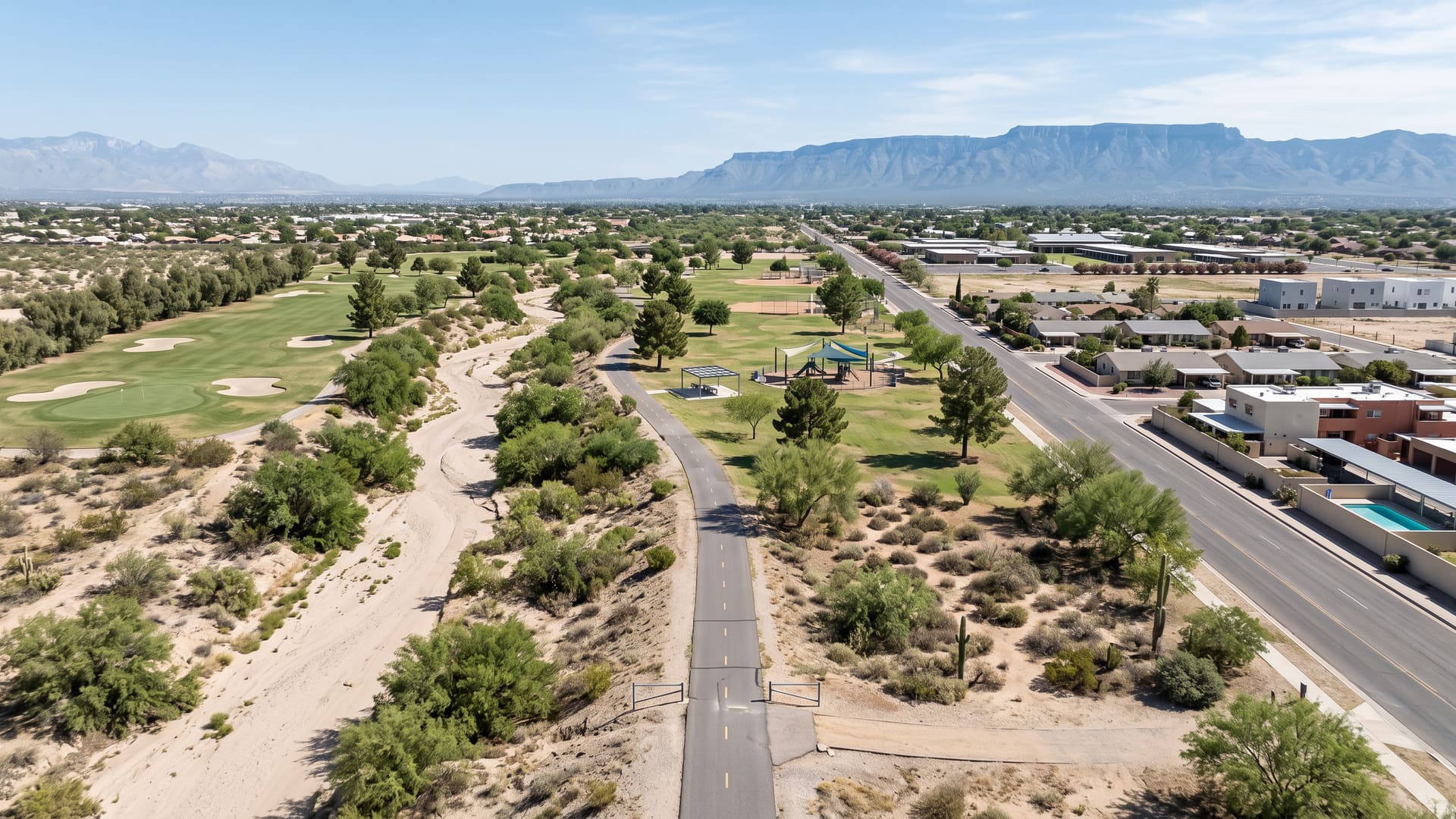 Groves Lincoln Park, Tucson, AZ — Affordable neighborhood with TUSD (Erickson & Ford Elementary, Secrist Middle, Santa Rita High) schools. Avg. sale price $269,000.