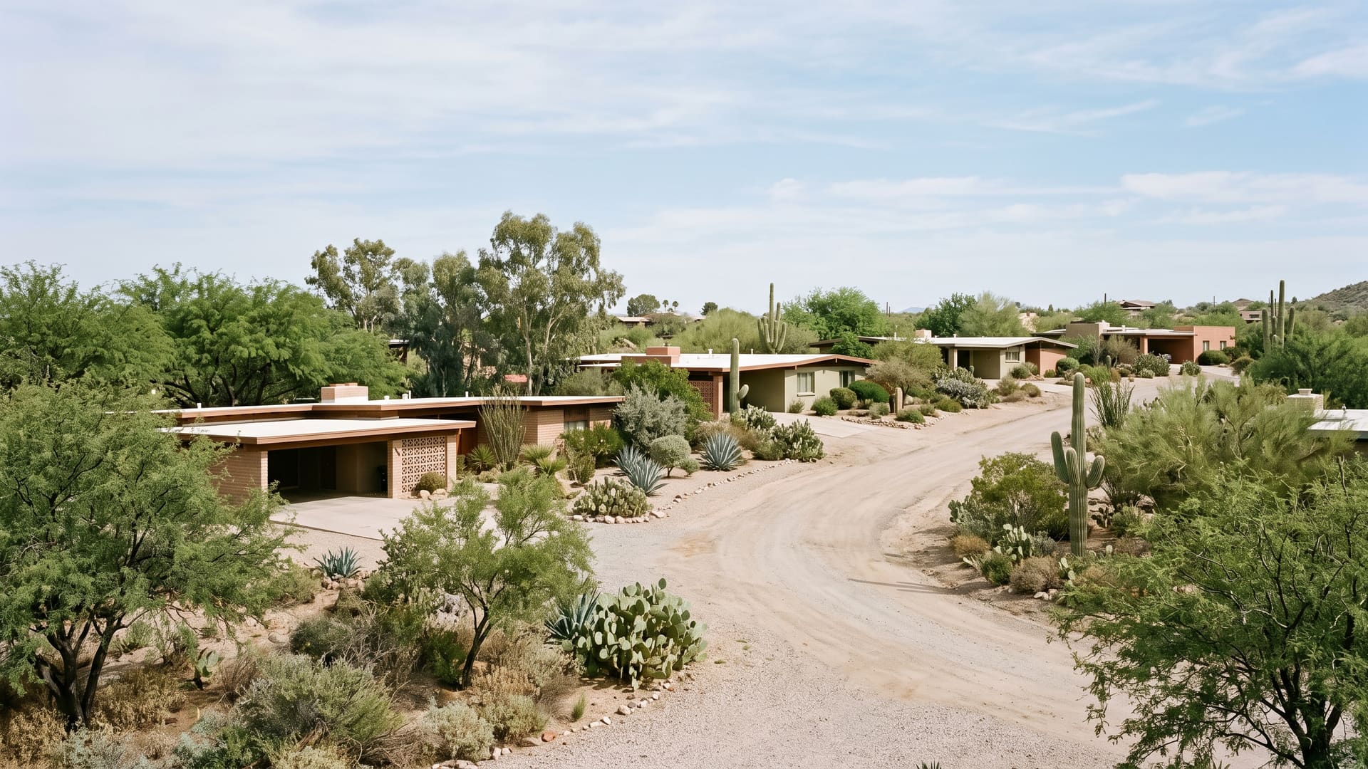 Harold Bell Wright Estates, Tucson, AZ — Suburban neighborhood with TUSD (Sewell Elementary, Booth-Fickett K-8, Rincon High School) schools. Avg. sale price $498,000.