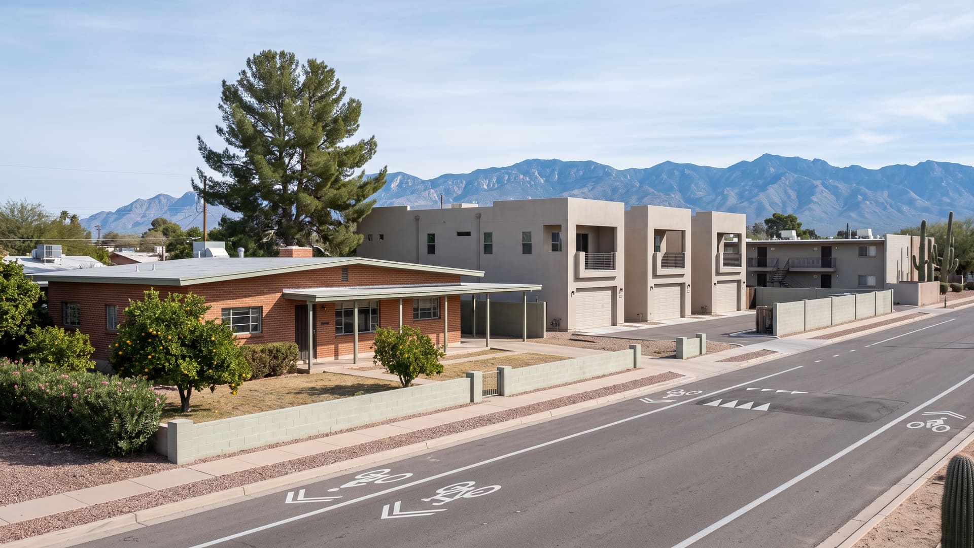 Hedrick Acres, Tucson, AZ — Urban neighborhood with Amphitheater Unified School District schools. Avg. sale price $242,000.