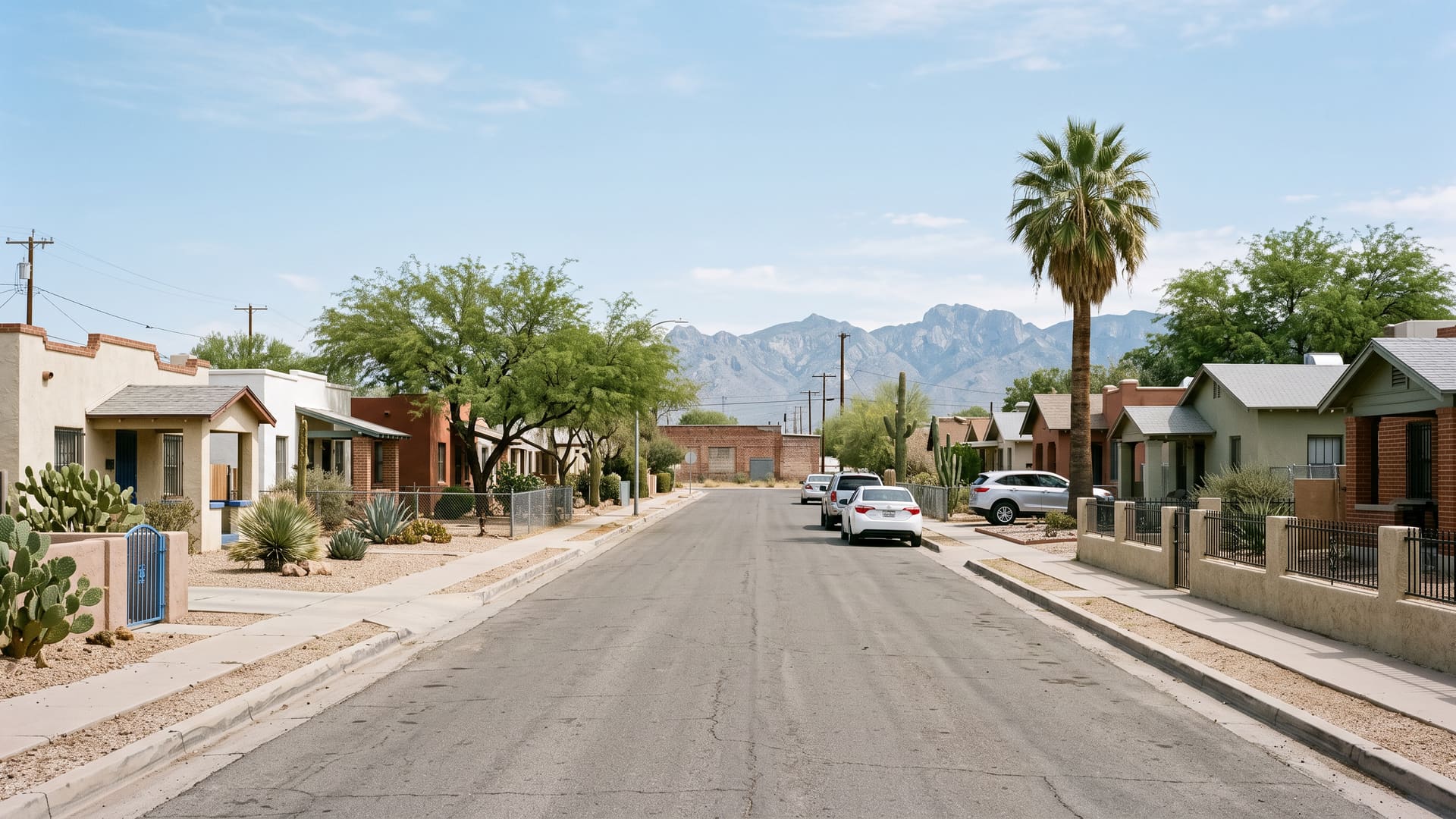 Millville, Tucson, AZ — Urban neighborhood with TUSD (Borton Elementary, Safford K-8, Tucson High) schools. Avg. sale price $379,725.