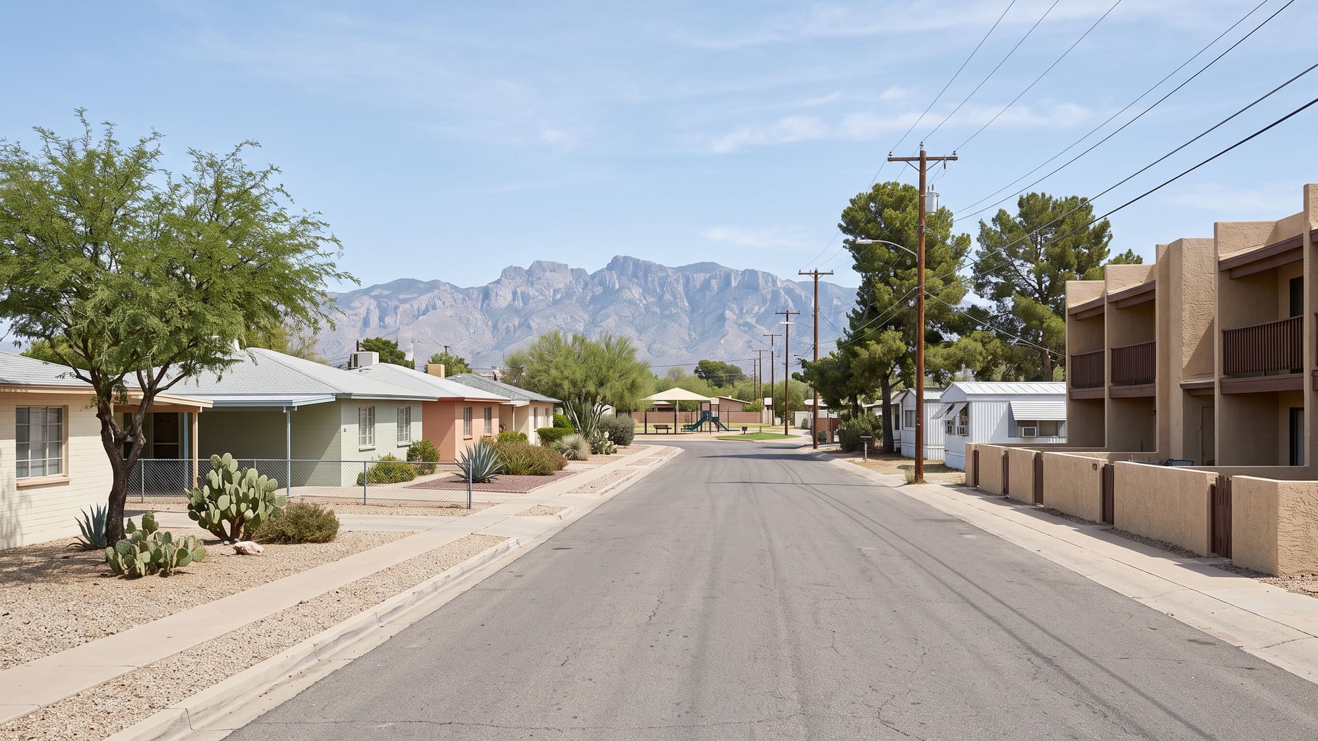 Miracle Manor, Tucson, AZ — Urban neighborhood. Avg. sale price $195,000.