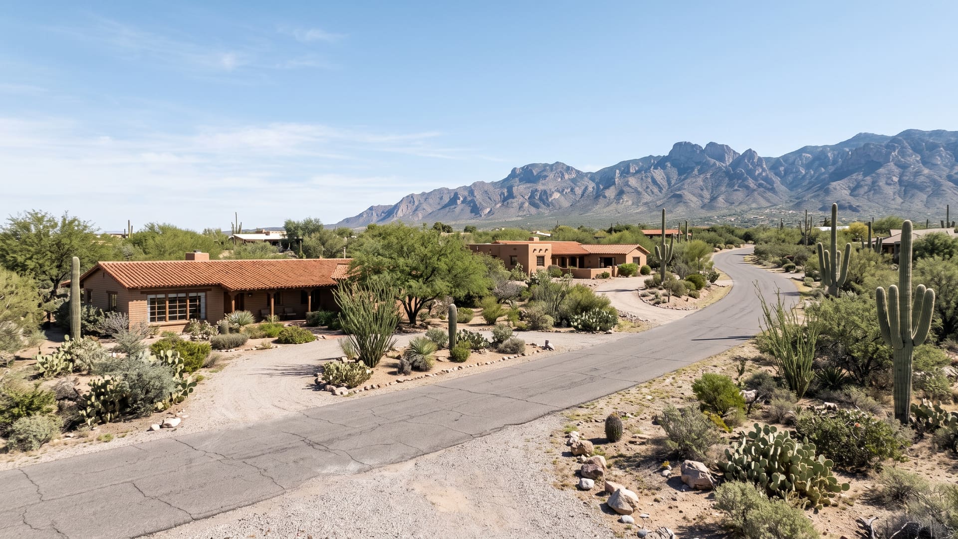 Oracle Foothills, Tucson, AZ — Suburban neighborhood with Amphitheater USD schools. Avg. sale price $650,000.