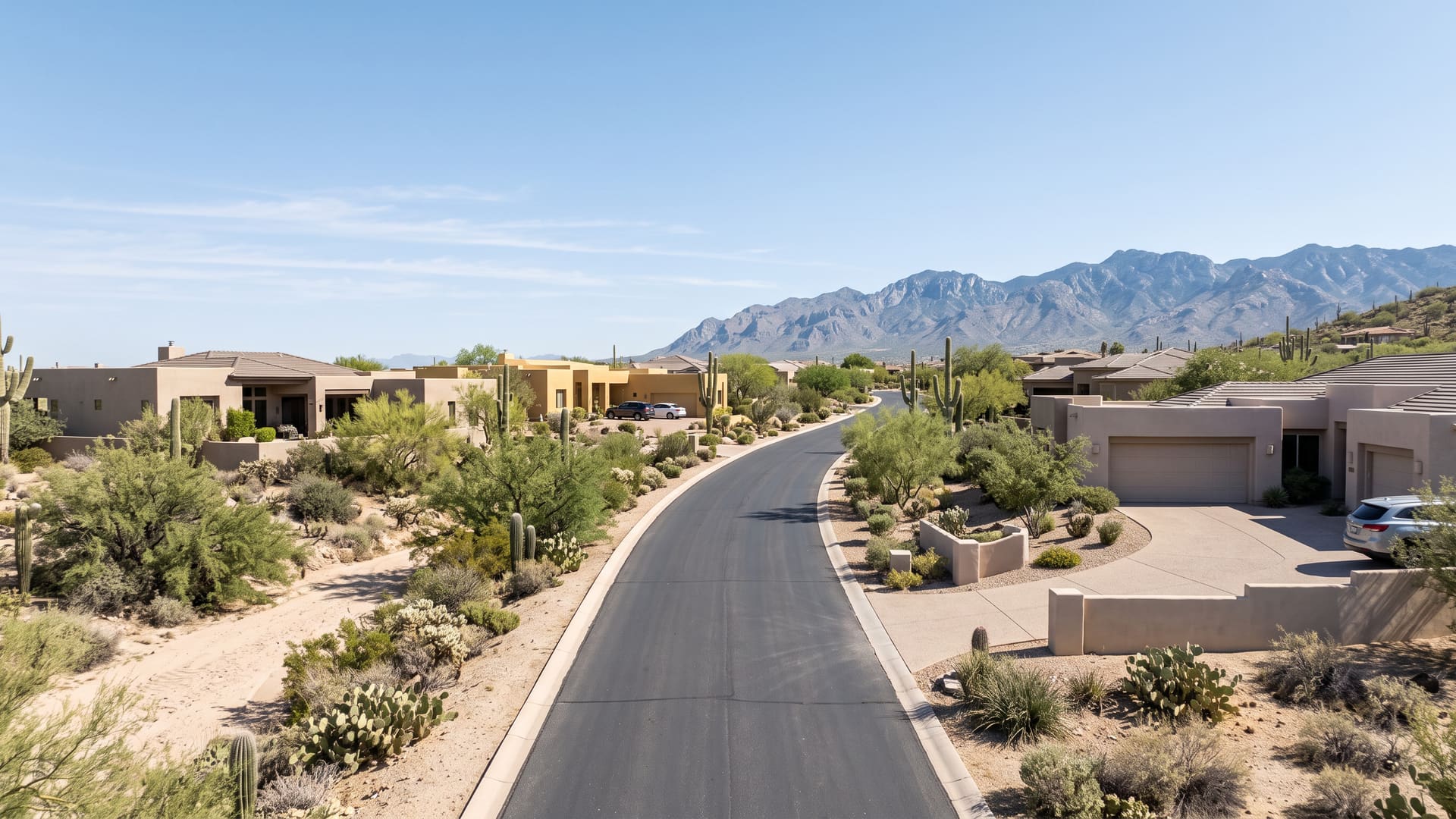 Palisades Point, Oro Valley, AZ — Suburban neighborhood with Amphitheater USD (Painted Sky Elementary, Coronado K-8, Ironwood Ridge High) schools. Avg. sale price $1,150,550.
