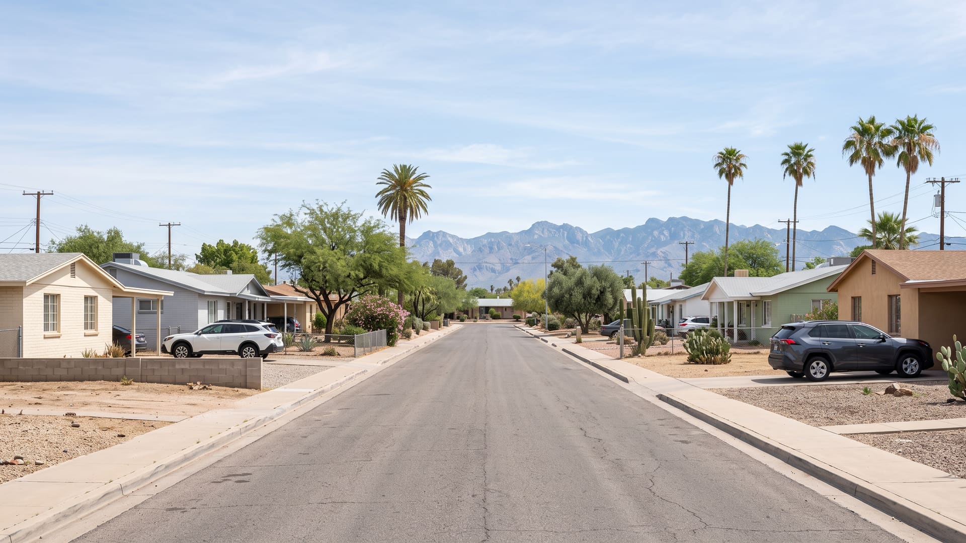 Palo Verde, Tucson, AZ — Urban neighborhood with TUSD (Blenman or Wright, Doolen, Catalina High) schools. Avg. sale price $348,810.