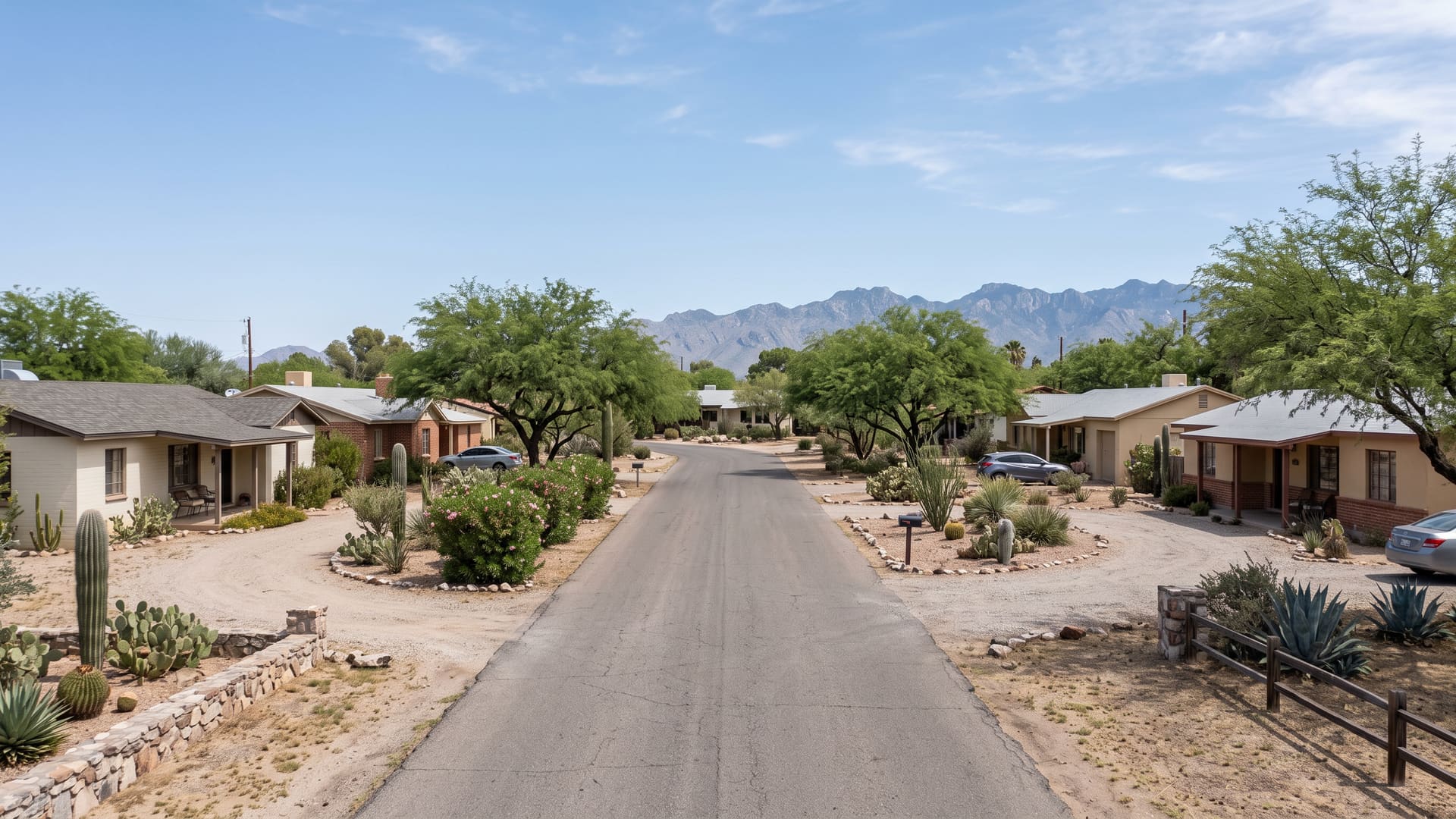 Richland Heights West, Tucson, AZ — Suburban neighborhood. Avg. sale price $368,450.
