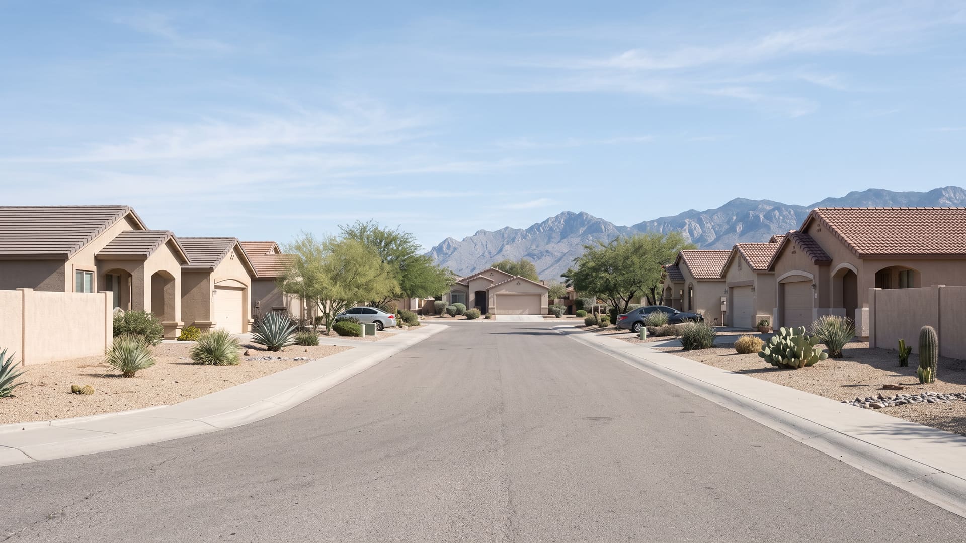 Seneca Terrace, Tucson, AZ — Suburban neighborhood with TUSD (Bloom, Magee, Sabino) schools. Avg. sale price $412,091.