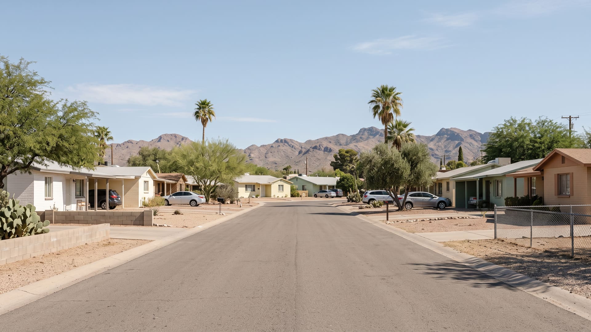 Silverbell Terrace, Tucson, AZ — Suburban neighborhood with TUSD (Robins K-8, Mansfeld, Tucson High) schools. Avg. sale price $274,435.
