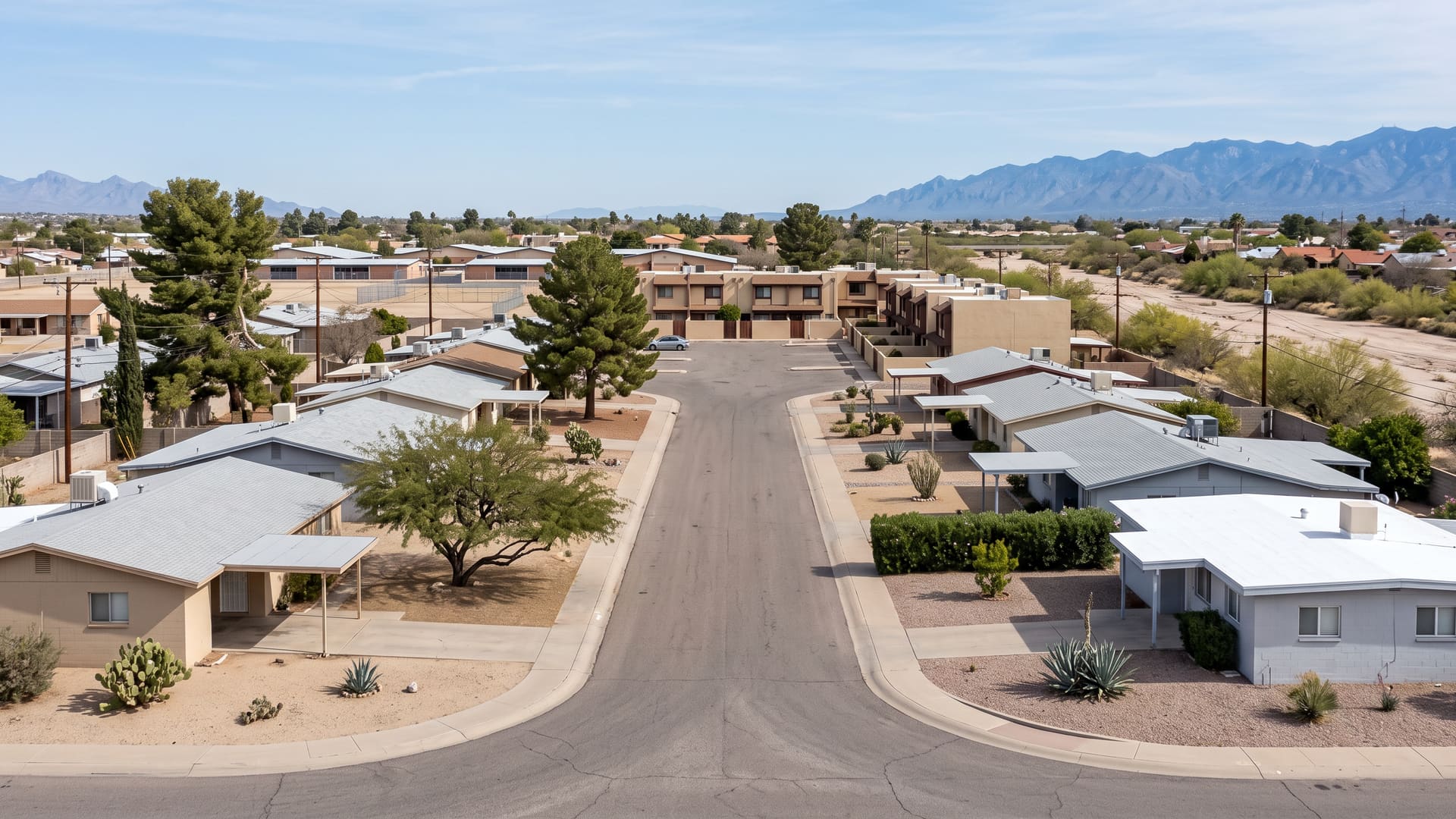 Vista Del Sahuaro, Tucson, AZ — Suburban neighborhood with TUSD (Booth-Fickett Math/Science K-8, Palo Verde High) schools. Avg. sale price $300,000.