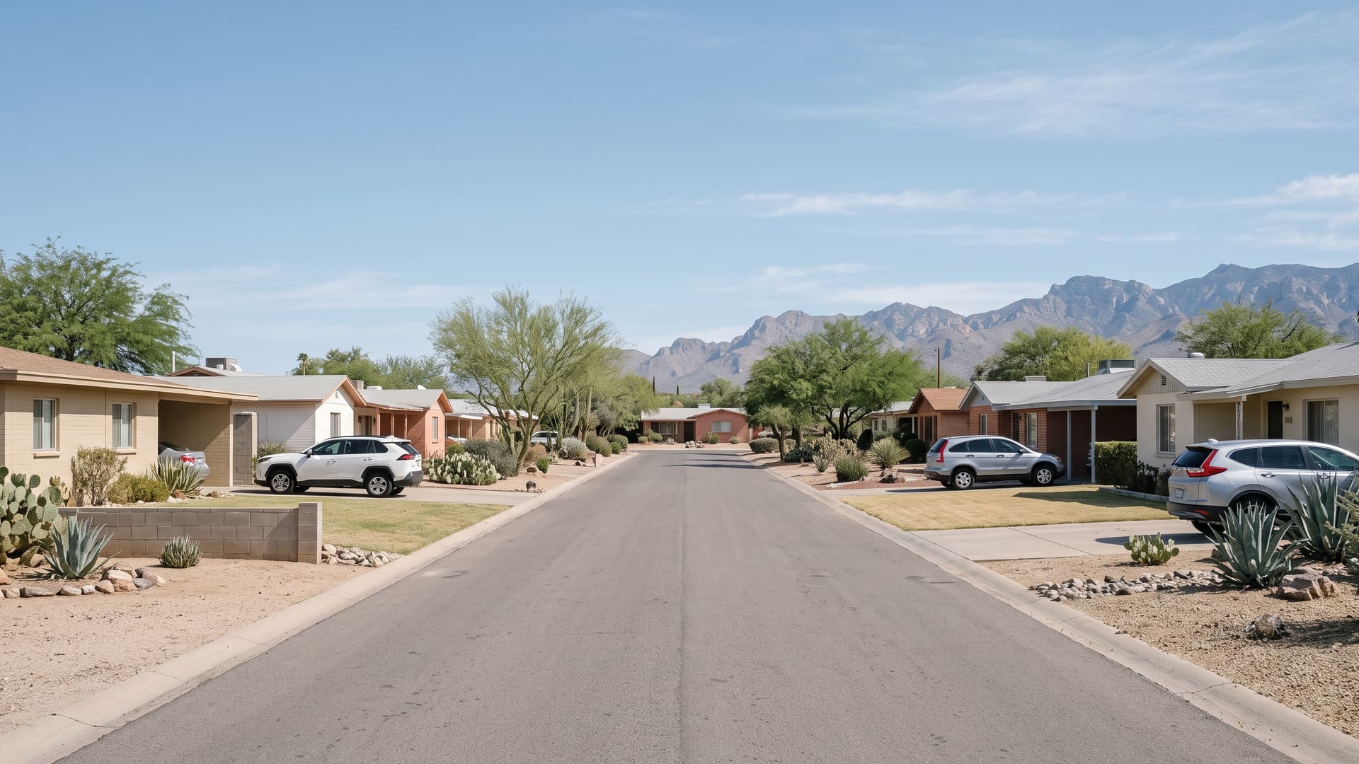Yale Estates, Tucson, AZ — Suburban neighborhood with TUSD (Kellond, Booth-Fickett, Palo Verde) schools. Avg. sale price $286,425.