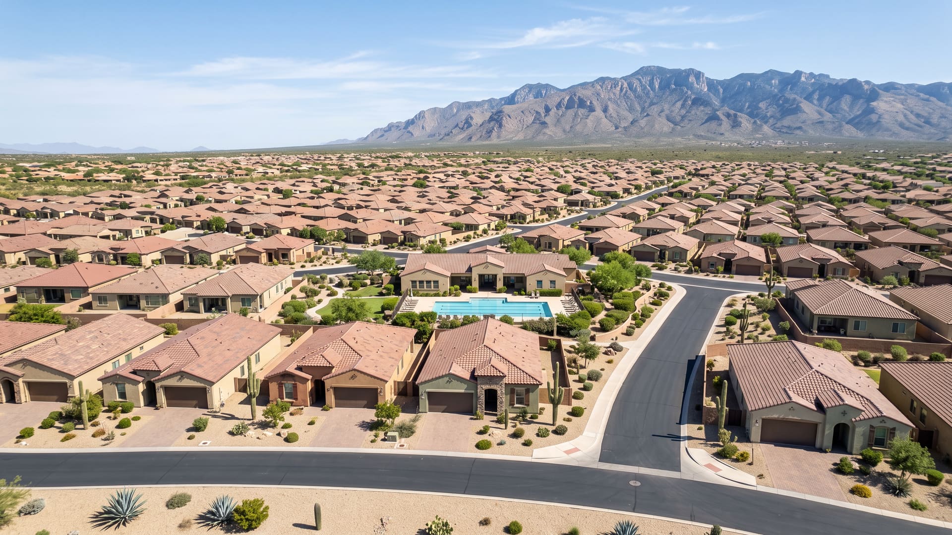 Del Webb at Rancho del Lago subdivision in Vail, Vail, AZ — avg. price $385,000.