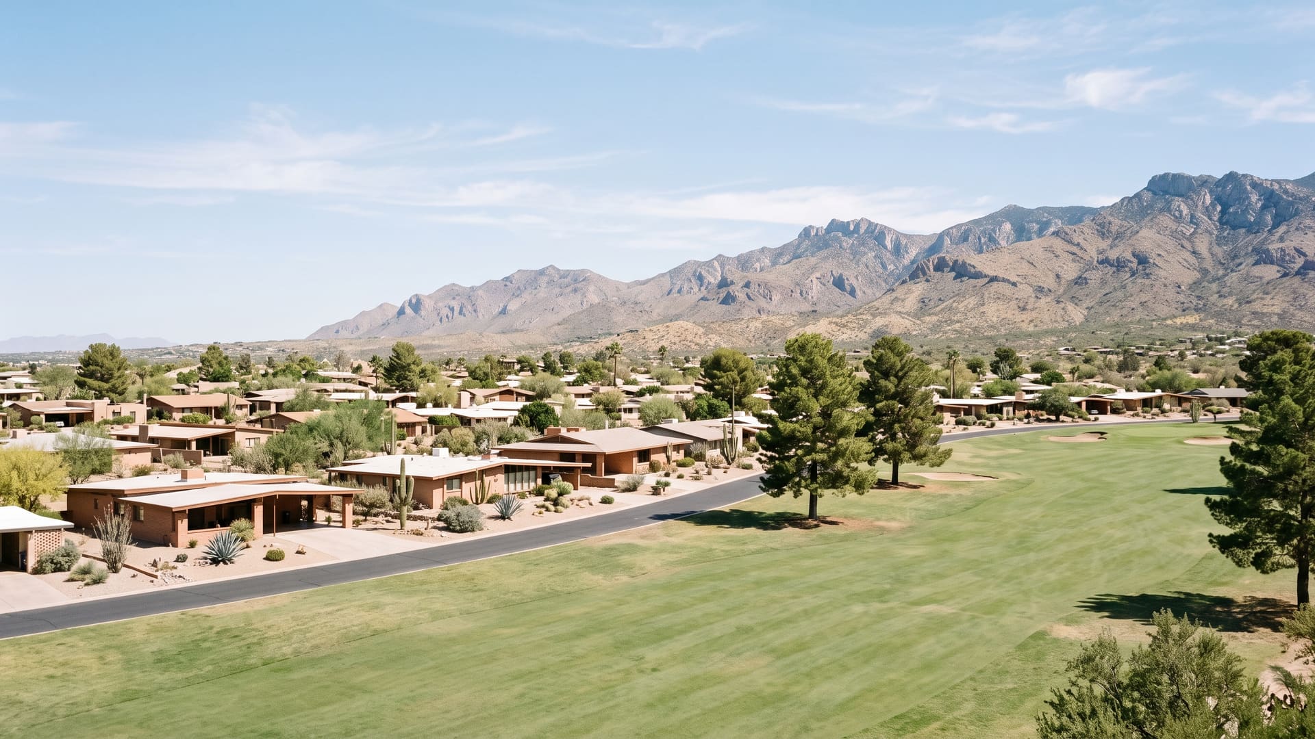 Forty Niner Country Club Estates subdivision in Tanque Verde, Tucson, AZ — avg. price $600,000.