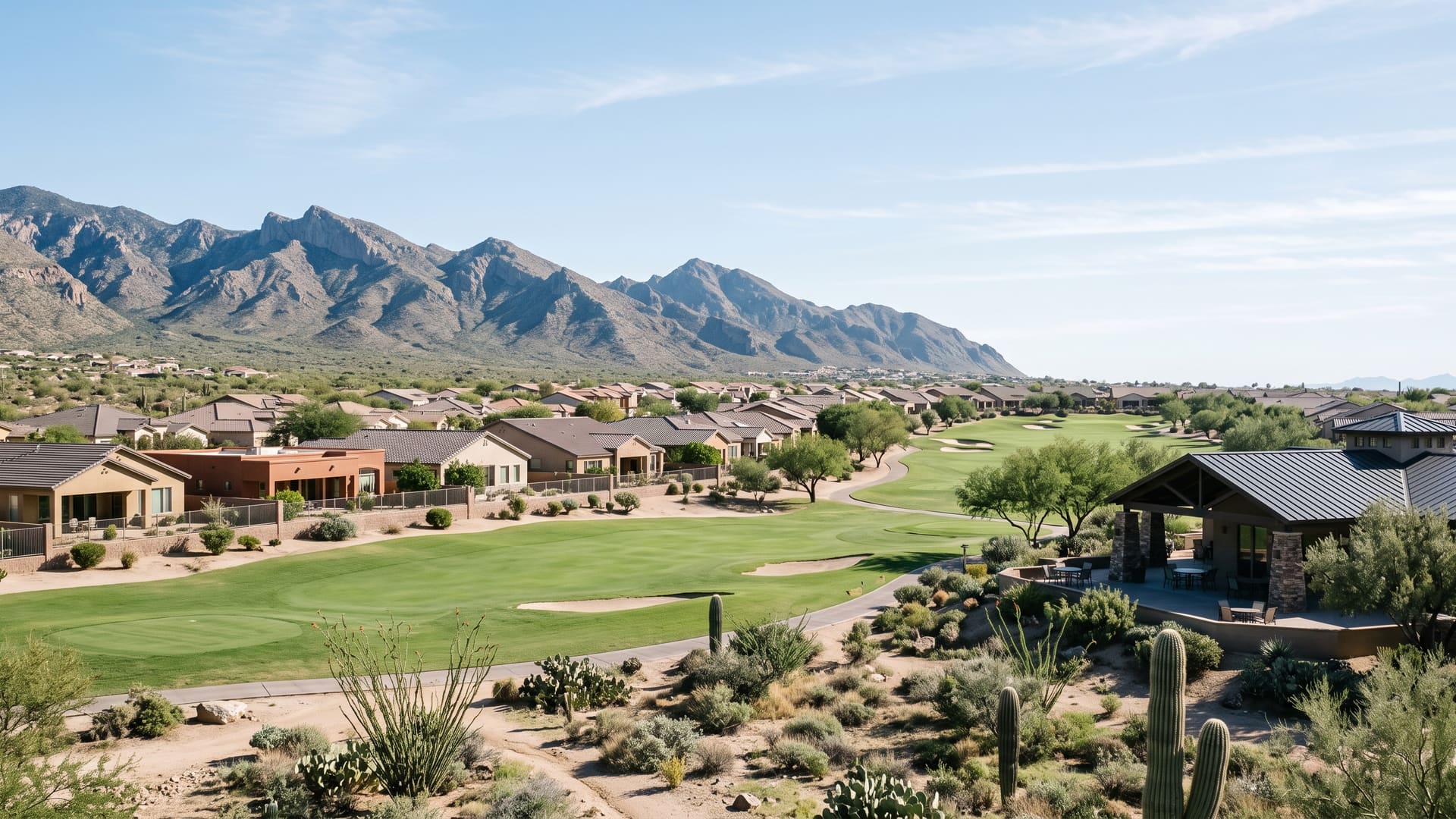 Heritage Highlands subdivision in Dove Mountain, Marana, AZ — avg. price $405,000.